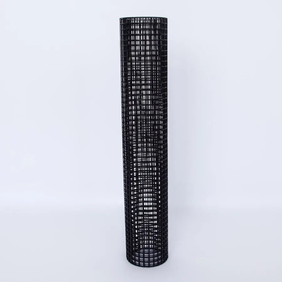 24 inch×50 ft Black Vinyl Coated Hardware Cloth 21 Gauge 1 4 inch Black PVC Hardware Cloth Black Welded Wire Fence Supports Pou