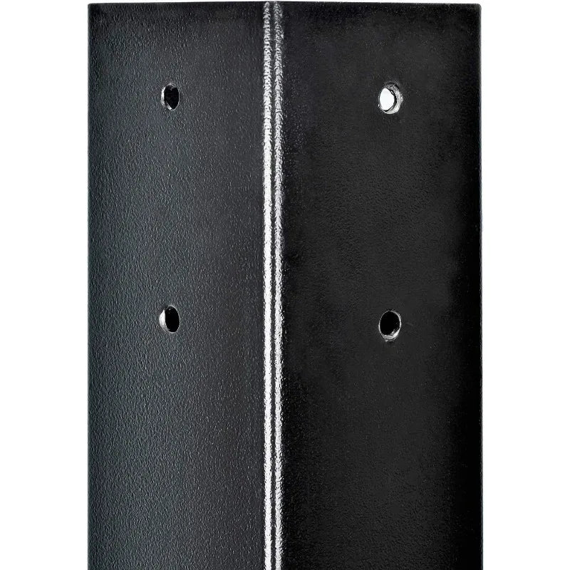7121, Black In-Ground Mounting Post, 43 x 4 x 4 inches, for Use with Mailbox