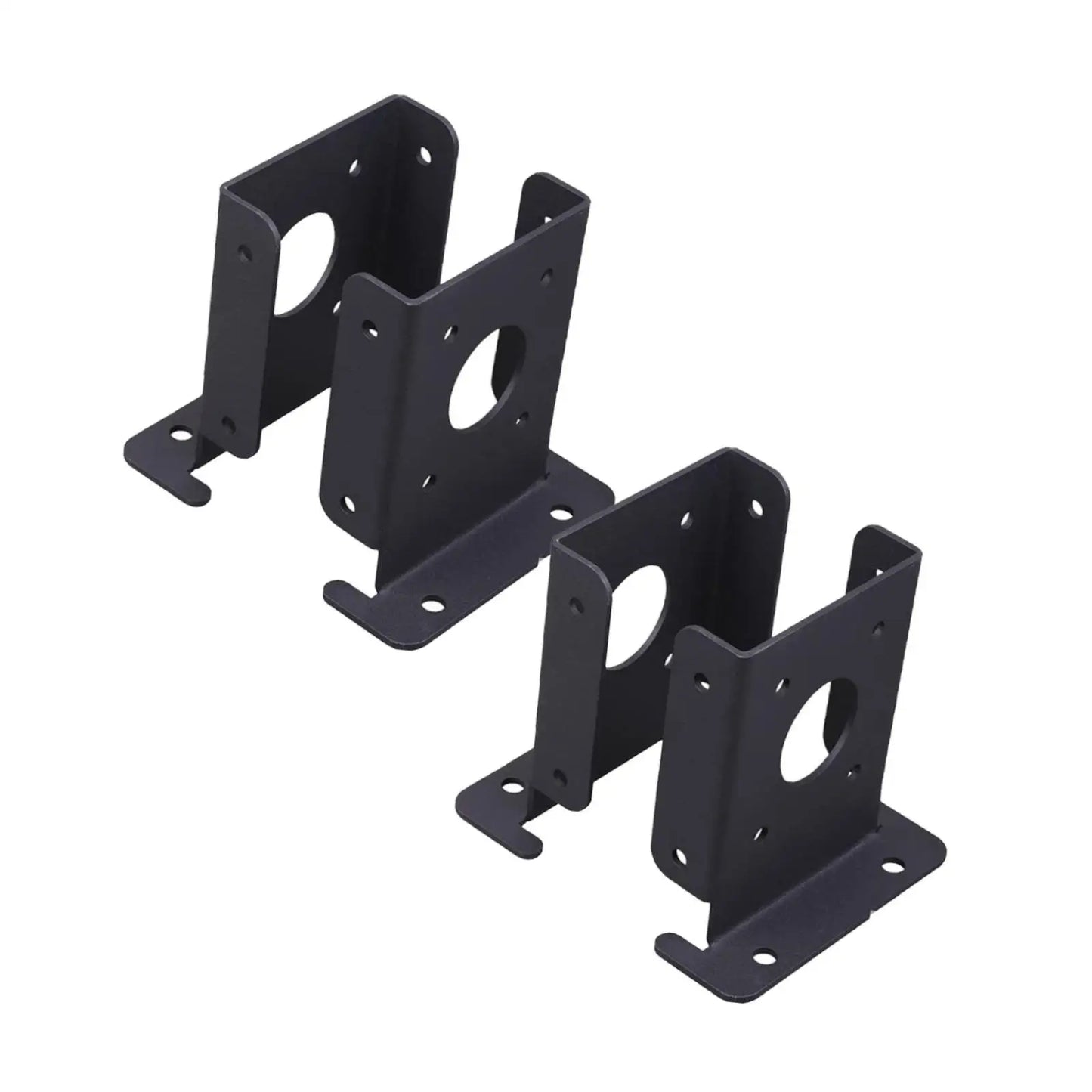 4Pcs Wood Fence Pergola Wood Fence Post Anchor Base Home Outdoor Adjustable