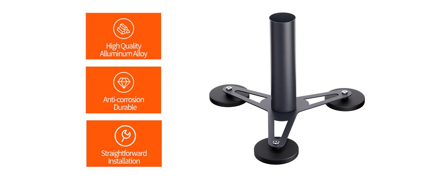 Starlink Mini Mount Magnetic Tripod Mount for Starlink Mini Car Roof Mounting Kit Accessories Compatible with Original Pipe