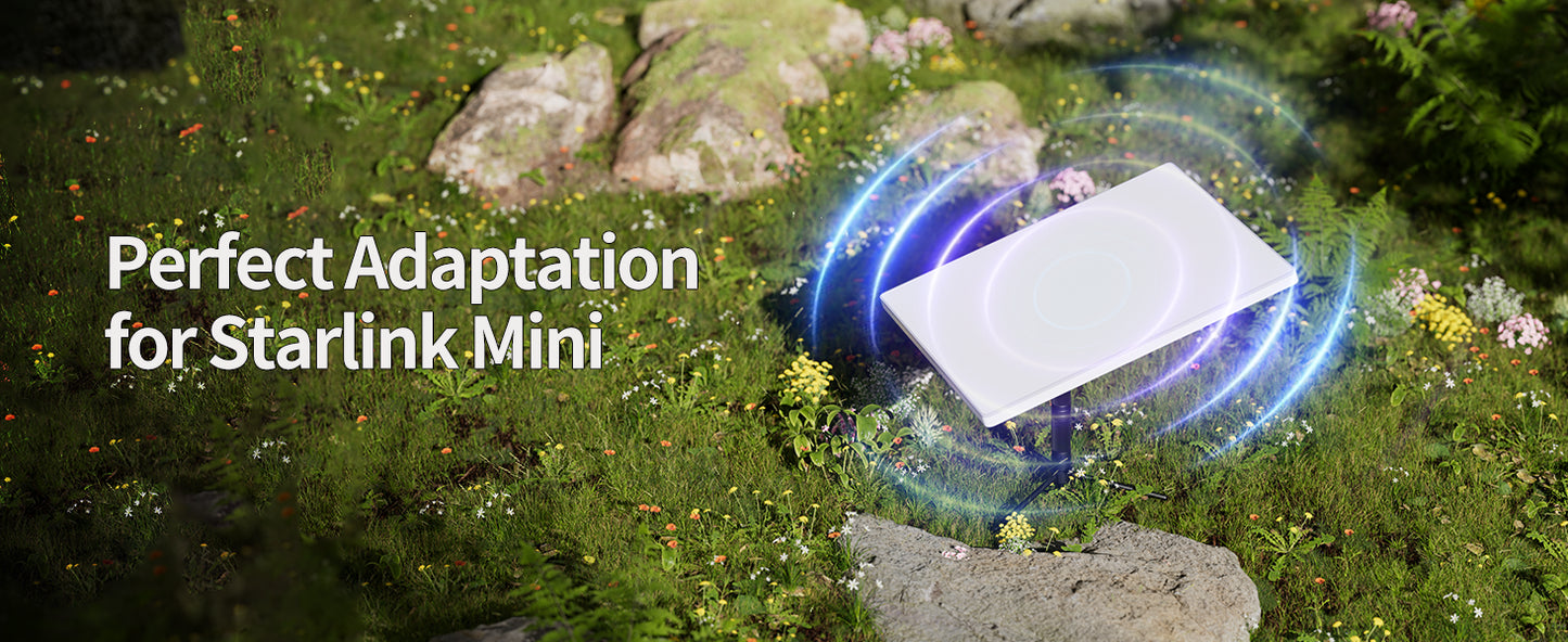 Starlink Mini Tripod Mount Lightweight with Starlink Tripod Stand Adapter Easy Carrying Ground Mount Kit