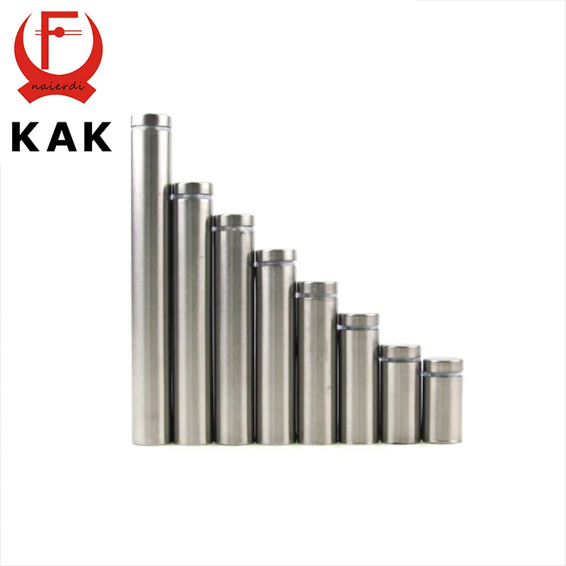 KAK 10PCS Stainless Steel Angle Corner Brackets Fasteners Protector Seven Size Corner Stand Supporting Furniture Hardware
