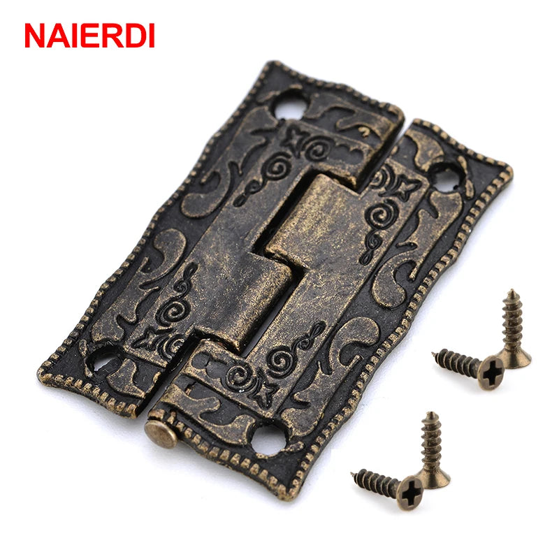 NAIERDI Decoration Corner Bracket Antique Jewelry Wooden Box Foot Leg Corner Protector Crafts Furniture Fittings Hardware