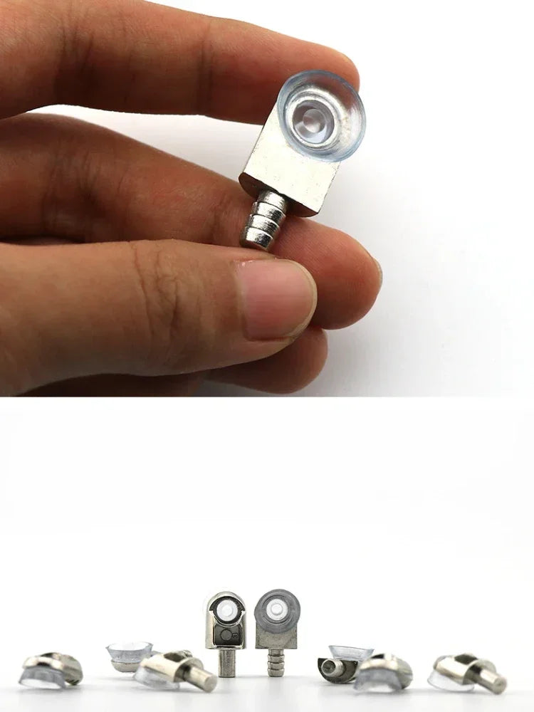 A 10pcs Zinc-alloy Ping-Pong plate bracket High-end furniture hardware plate bracket Cabinet cabinet cabinet sucker plate bracket