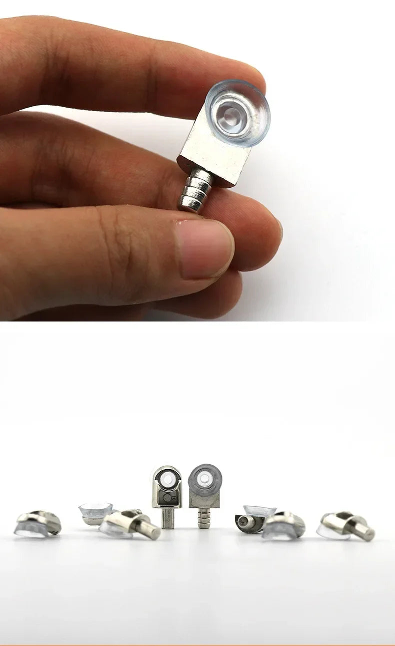 A 10pcs Zinc-alloy Ping-Pong plate bracket High-end furniture hardware plate bracket Cabinet cabinet cabinet sucker plate bracket