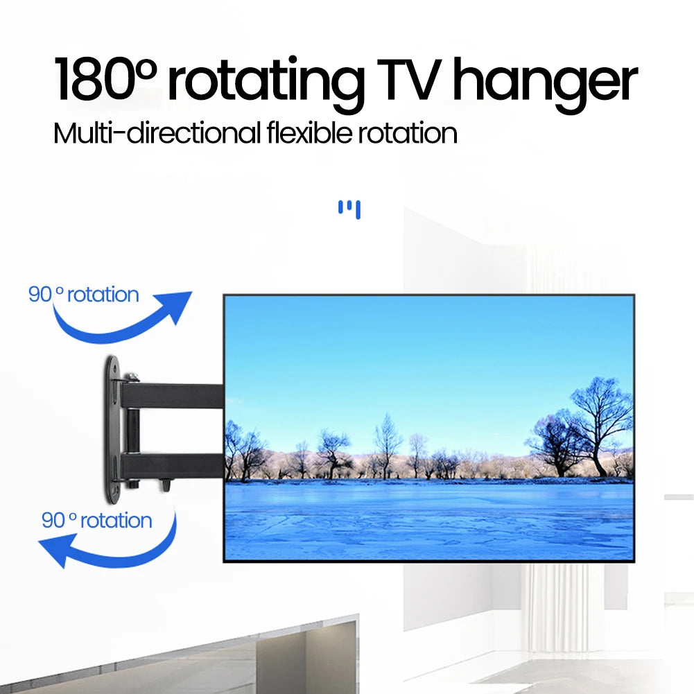 Universal Retractable TV Mounts Wall Mount Bracket Load Bearing 15KG For 10 to 32 inches LCD Monitor TV Stand Expansion Bracket