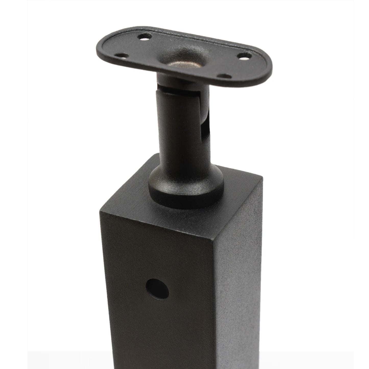 Adjustable Stainless Steel Cable Railing Post 36"x2"x2", Black T-shaped 4pcs Intermediate Column, Indoor and Outdoor Handrails