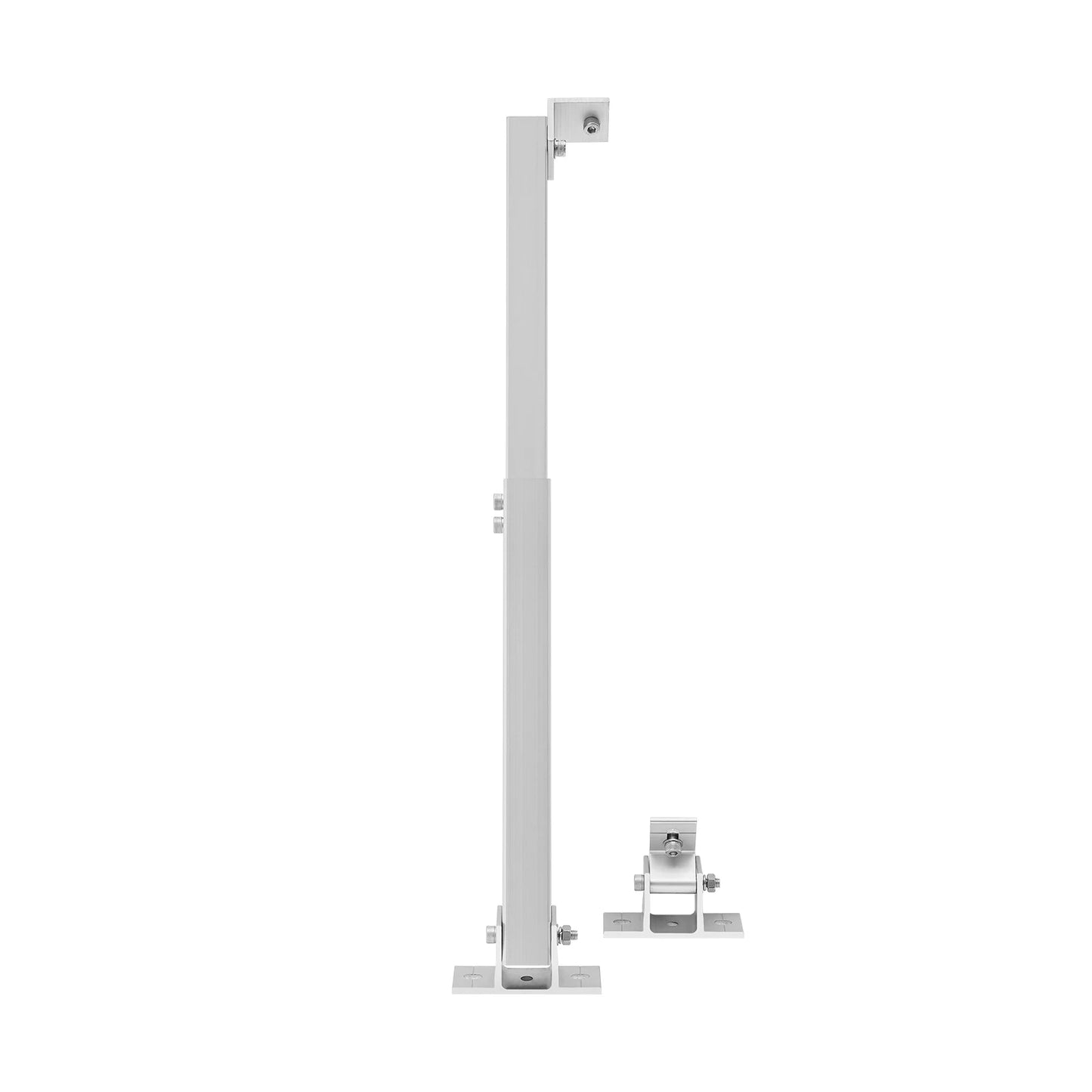 Solar Panel Mounting Set Stand 15-30° Adjustable Tilt Brackets for Flat Roof Wall Balcony Power Plant Motorhome