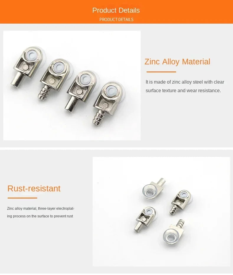 A 10pcs Zinc-alloy Ping-Pong plate bracket High-end furniture hardware plate bracket Cabinet cabinet cabinet sucker plate bracket