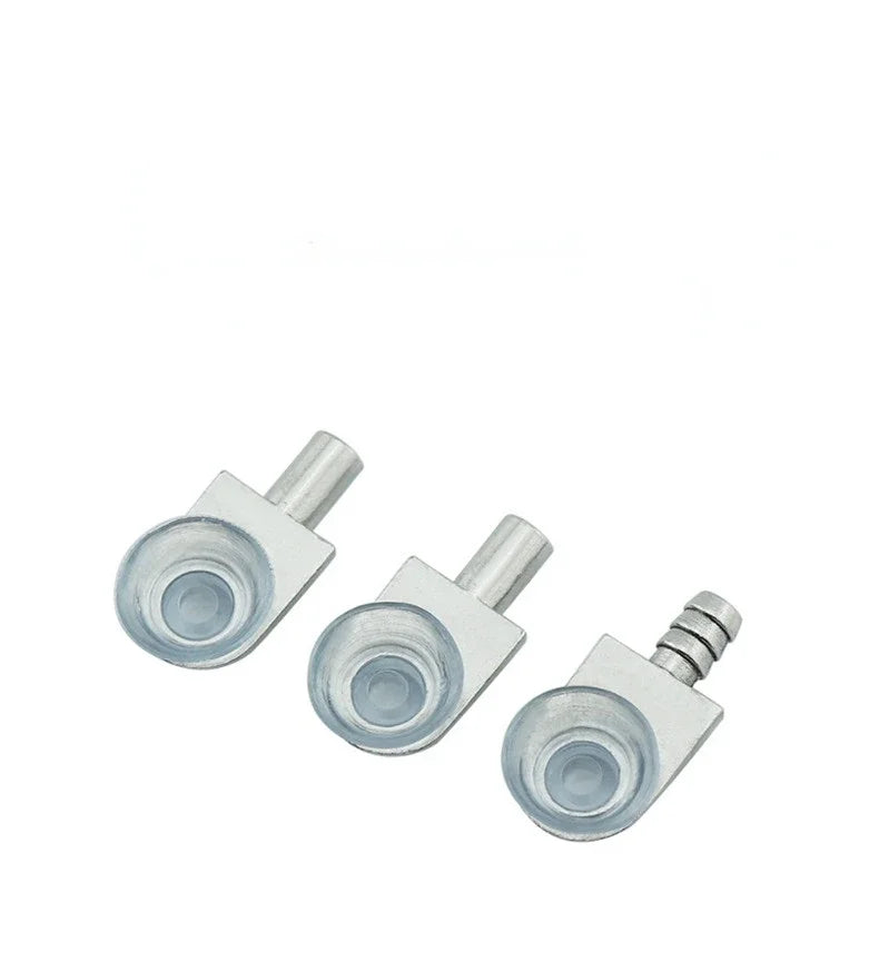 A 10pcs Zinc-alloy Ping-Pong plate bracket High-end furniture hardware plate bracket Cabinet cabinet cabinet sucker plate bracket