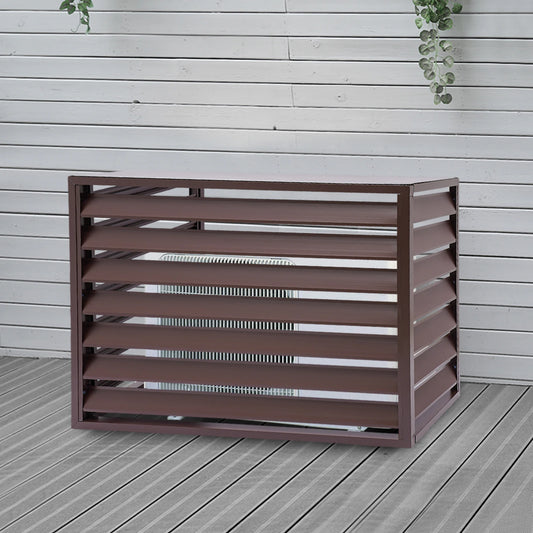 Air Conditioner Screen Fence Screen Air Conditioner Privacy Screen Aluminum Alloy