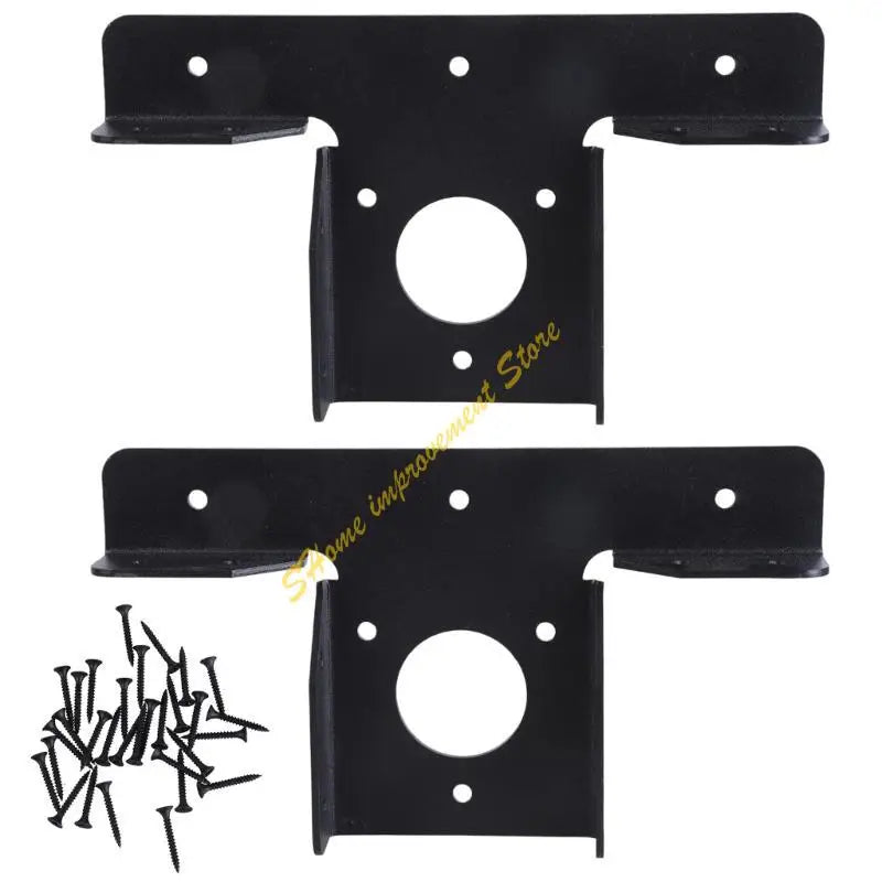 Post Metal T Shaped Bracket Heavy Duty Pergola Corner Brackets Extension for Extension Post Gazebos, Patios D7WA