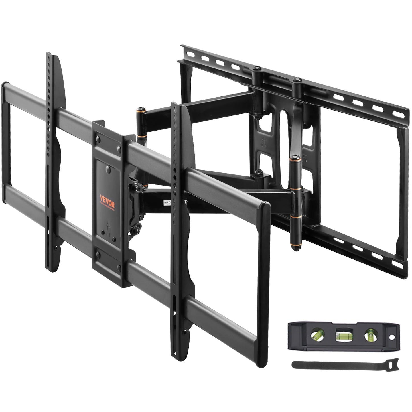 SucceBuy Full Motion TV Mount Fit for 26-90in TVs Swivel Tilt Horizontal Adjustment TV Wall Mount Bracket W/ Articulating Arms