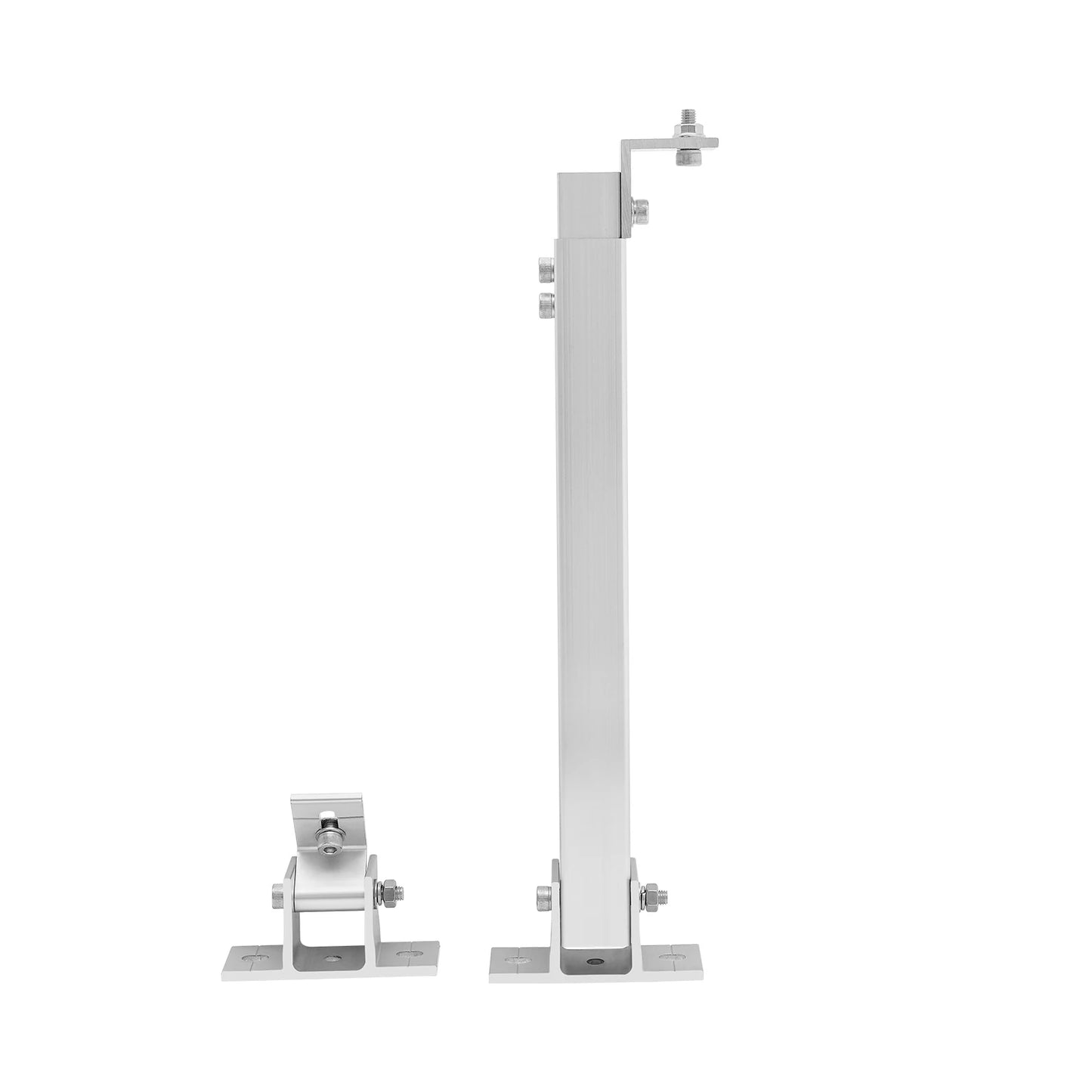 Solar Panel Mounting Set Stand 15-30° Adjustable Tilt Brackets for Flat Roof Wall Balcony Power Plant Motorhome