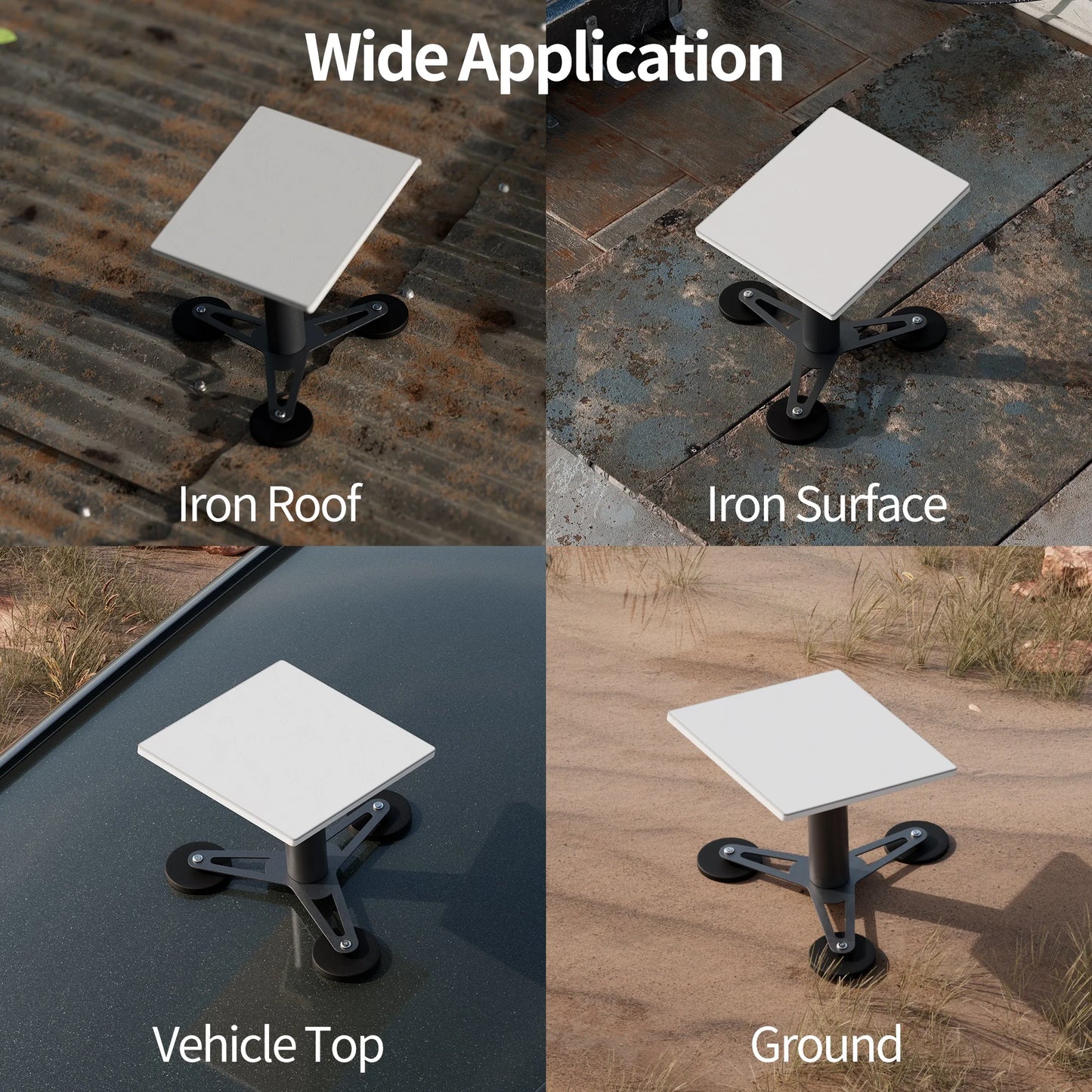 Starlink Mini Mount Magnetic Tripod Mount for Starlink Mini Car Roof Mounting Kit Accessories Compatible with Original Pipe