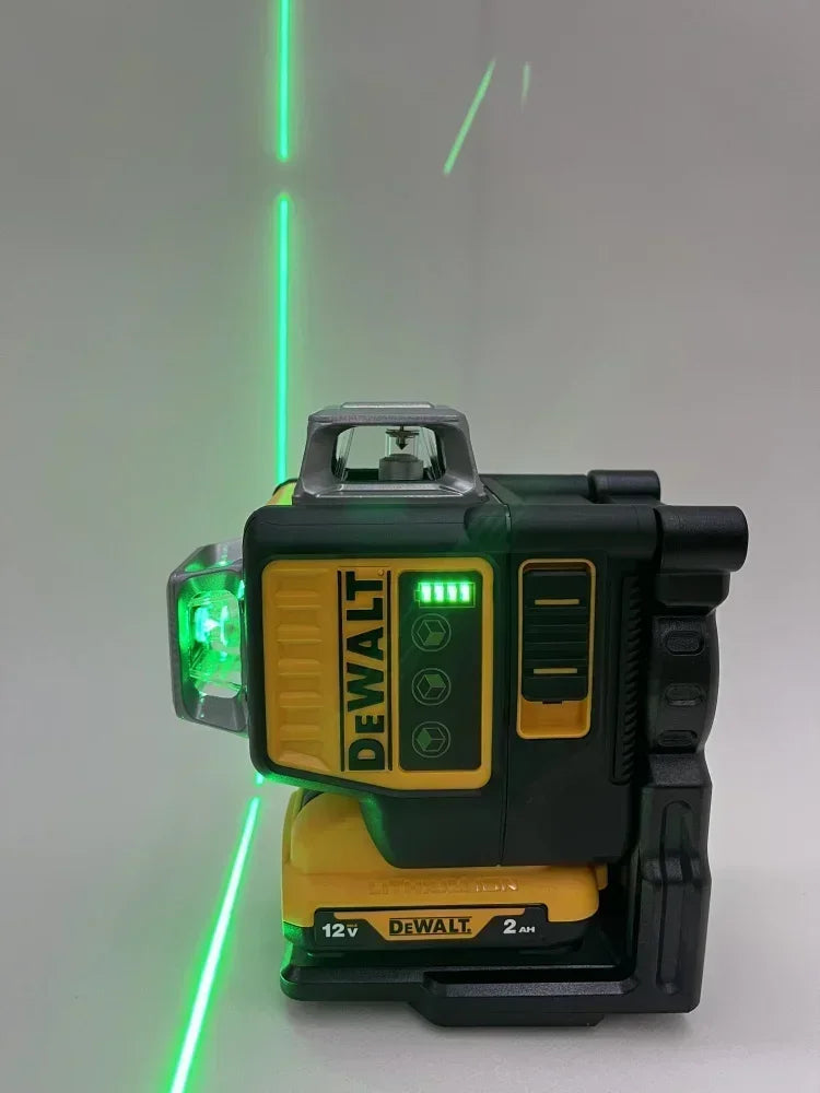 2025 Dewalt DW089LG 12 Lines 3 Sides*360 Degree Vertical 12V Lithium Battery Laser Level Horizontal