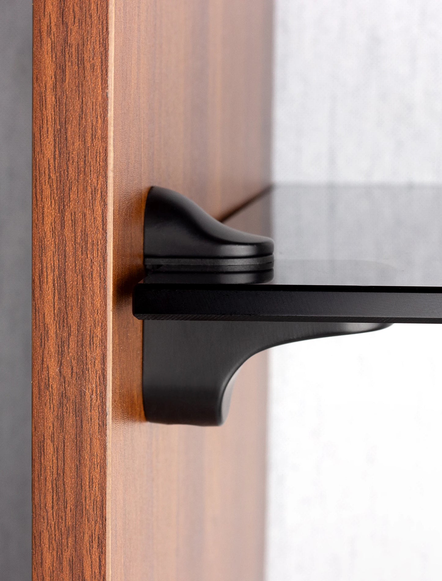 Zinc Alloy Floating Wall Shelf Support Adjustable Metal Shelf Clips for Glass or Wooden Book shelf Cabinet Closet Shelves