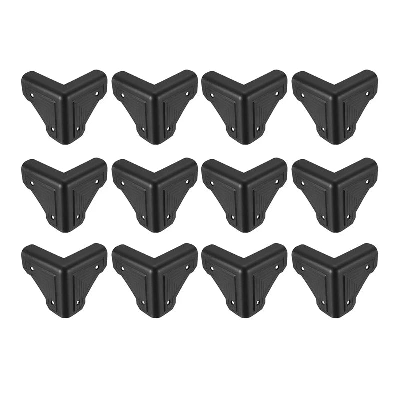 Plactic Box Corner Protectors Edge Guard Protector 78x78x73mm Wooden Case Furniture Corner Protector Guard