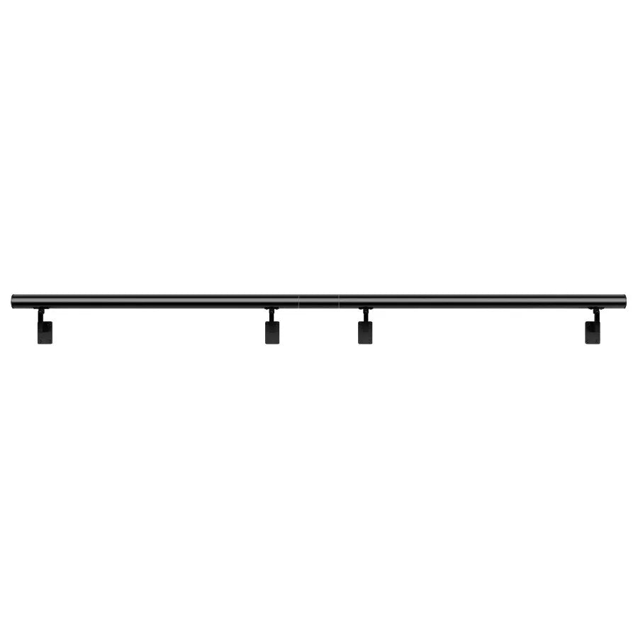 Handrail Stair Railing 7 ft Wall Mount Handrails for Indoor Stairs Thickened Aluminum Alloy Hand Rail with Installation Kit 44