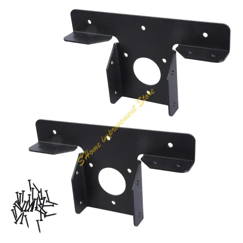 Post Metal T Shaped Bracket Heavy Duty Pergola Corner Brackets Extension for Extension Post Gazebos, Patios D7WA