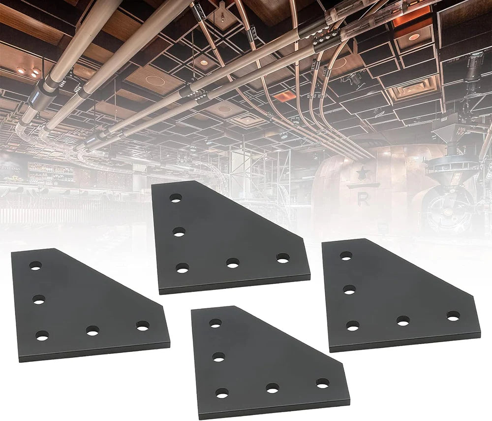 10Pcs 2020 L Shape Joint Plates,Outside Corner Bracket Joint Board Connection for 2020 Series Aluminum Extrusion Profile