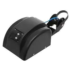 Electric Boat Anchor Winch Kit 12V with 100ft Anchor Rope Remote Control Heavy Duty Towing Winches for 24ft Fishing Boat