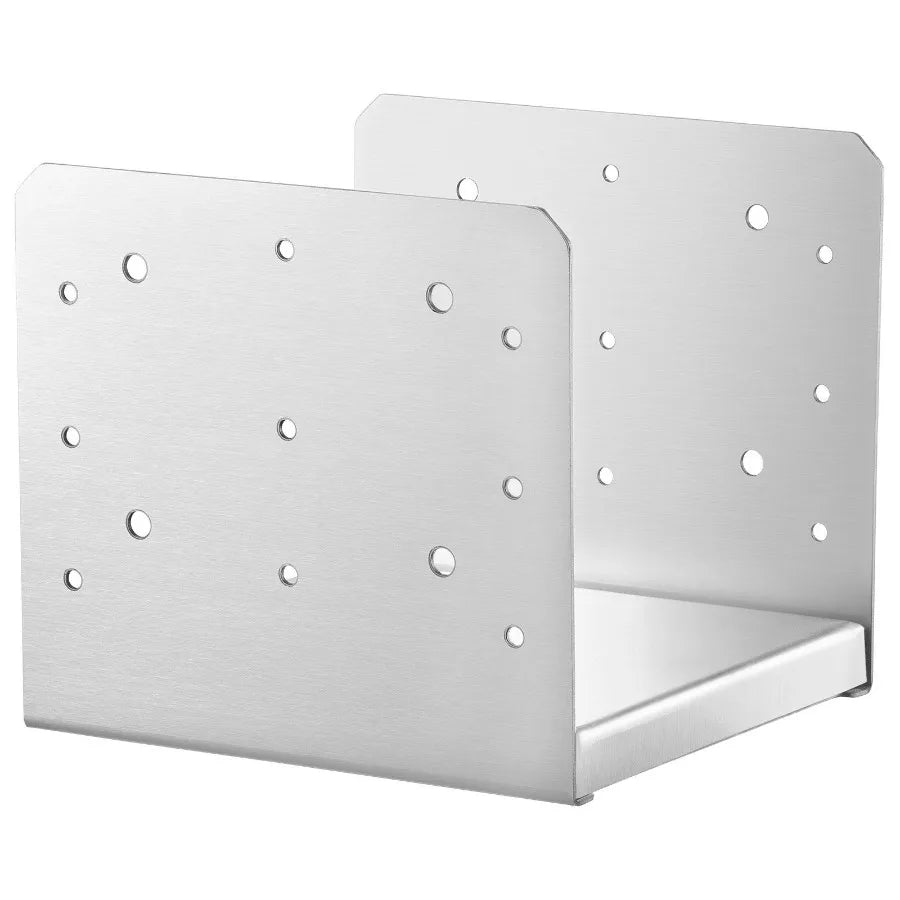 8x 8 Post Base 1Pcs Stainless Steel Adjustable Post Anchor Bracket Internal 7.8 x 7.3 Adjustable Post Base for Pavilion Deck P