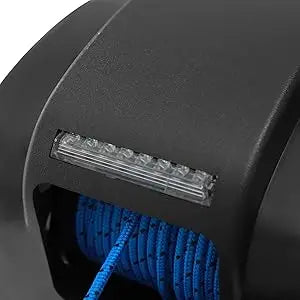 Electric Boat Anchor Winch Kit 12V with 100ft Anchor Rope Remote Control Heavy Duty Towing Winches for 24ft Fishing Boat