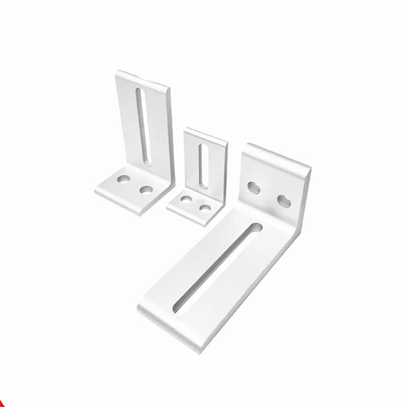 2Pcs   Aluminum Profile Frame Layer Plate Support Brackets 2020 3030 4040S  Outer Side Fixing Parts