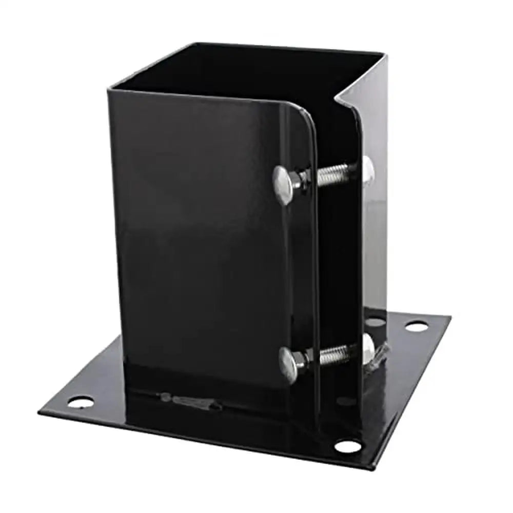 4x4 Wood Post Bracket Base 4 Pack Square Post Anchor Fence Mailbox Deck Stand