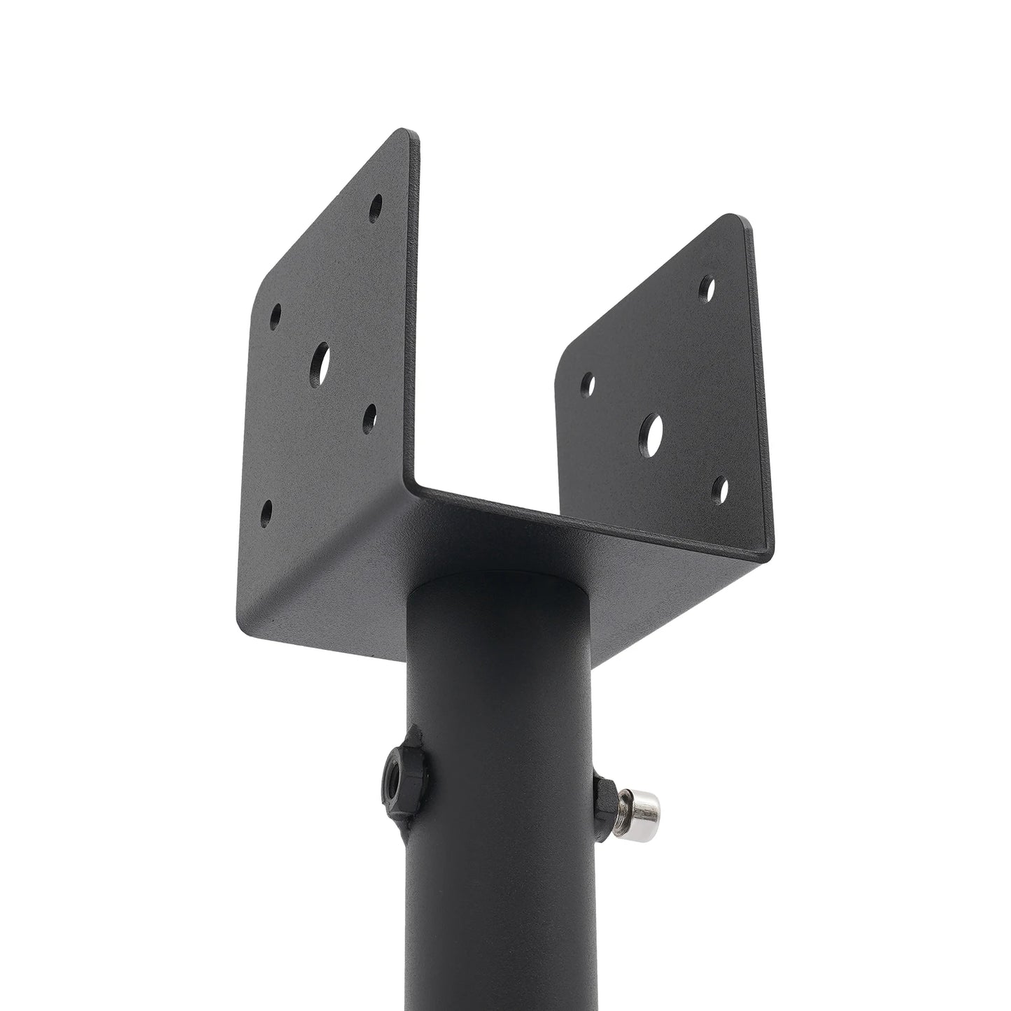 2PCS 304 Stainless Steel Roof Beam Bracket Kit, 360° Adjustable Post Cap for 4x4 4x6 Wood Beam, for Pergola Gazebo Carport