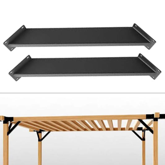 2Pcs 45 Degree Angle Support Brackets Pergola Kit Heavy Duty Connector Support Brackets For Gazebos Tree Houses Decks Cabins
