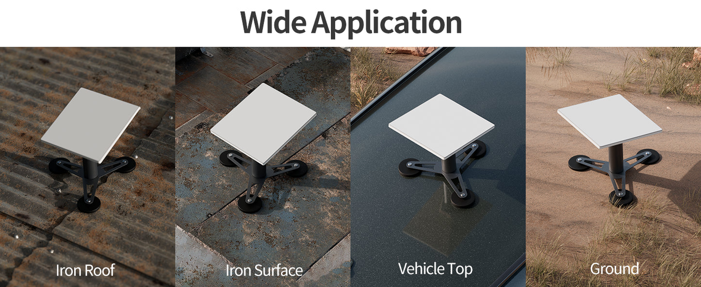Starlink Mini Mount Magnetic Tripod Mount for Starlink Mini Car Roof Mounting Kit Accessories Compatible with Original Pipe